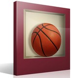 Vinilos Decorativos: Nicho Balón de baloncesto 4