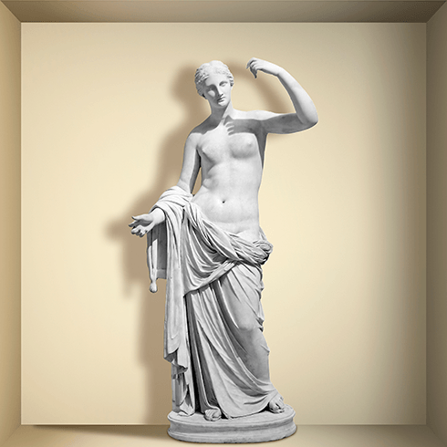 Vinilos Decorativos: Nicho Estatua de Venus 0