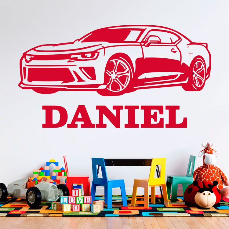 Vinilos Infantiles: Deportivo personalizado