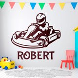 Vinilos Infantiles: Kart Personalizado 2
