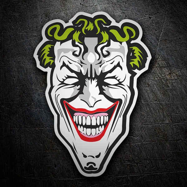 Pegatinas: El villano Joker