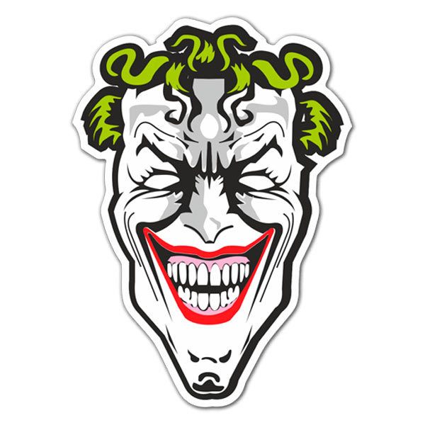 Pegatinas: El villano Joker