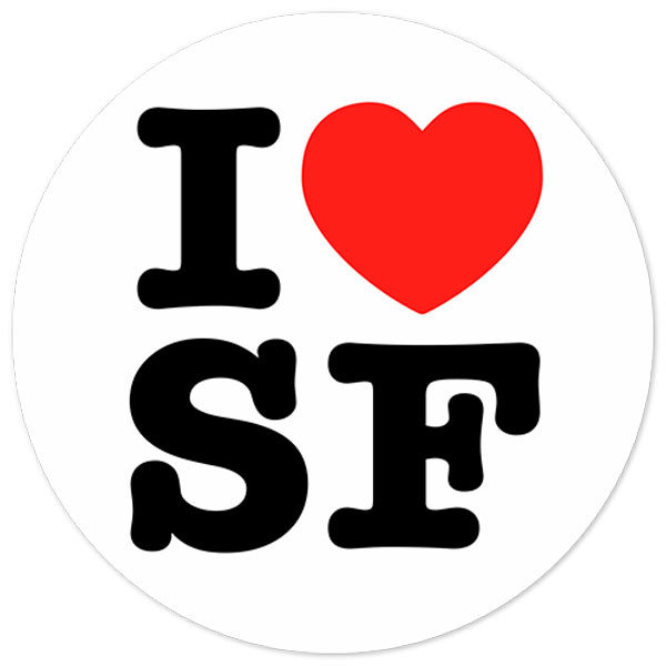 Pegatinas: I love SF
