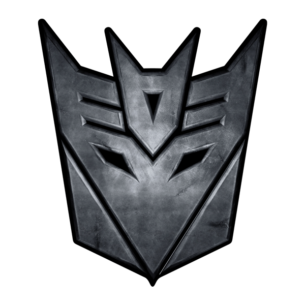 Pegatinas: Transformers Decepticon Logo