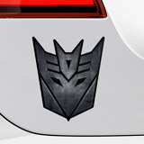Pegatinas: Transformers Decepticon Logo 3