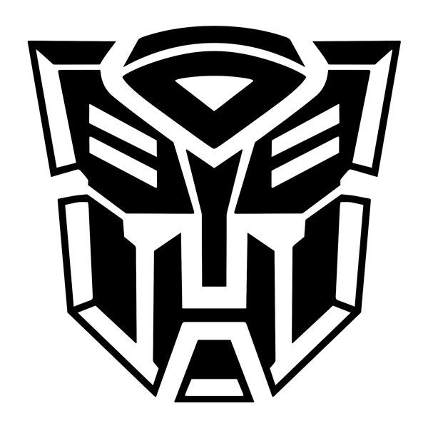 Pegatinas: Logo Autobot Futurista de Transformers