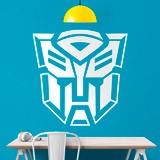 Pegatinas: Logo Autobot Futurista de Transformers 2