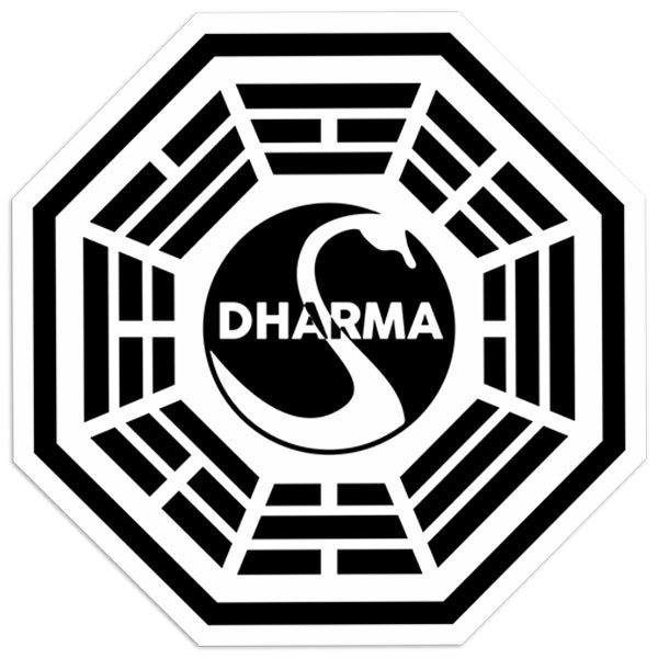 Pegatinas: Iniciativa Dharma, Lost