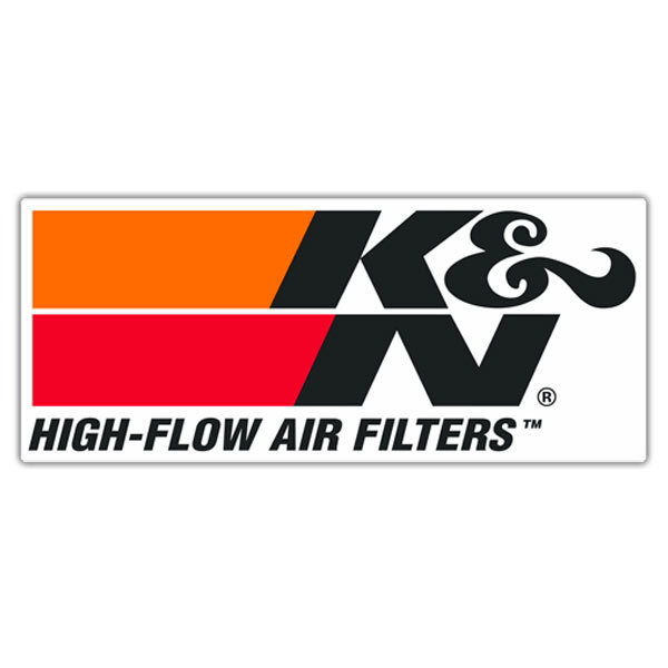 Pegatinas: K&N High-Flow Air Filters