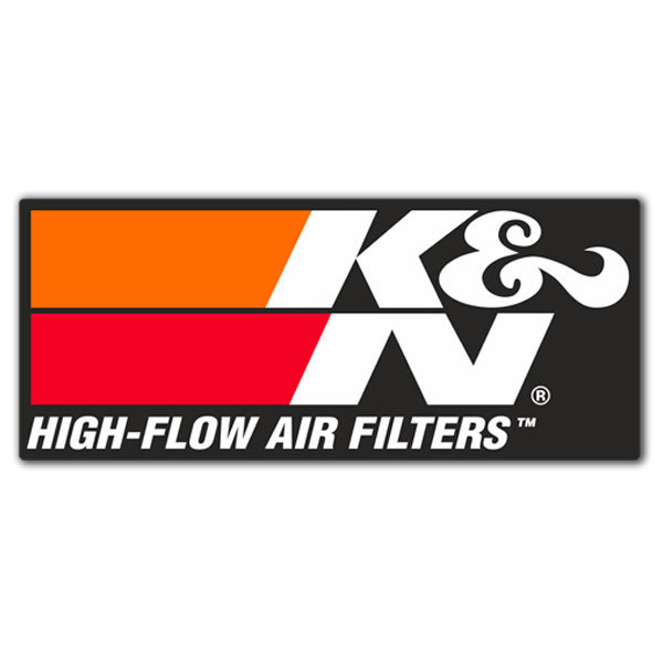 Pegatinas: K&N High-Flow Air Filters 2