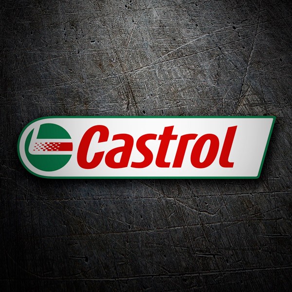 Pegatinas: Castrol logo 1