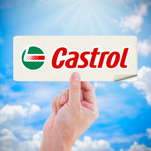 Pegatinas: Castrol 3