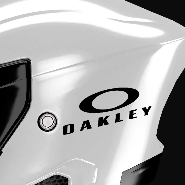 Pegatinas: Logotipo de Oakley en Ovalo