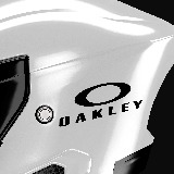 Pegatinas: Oakley con su logo 2