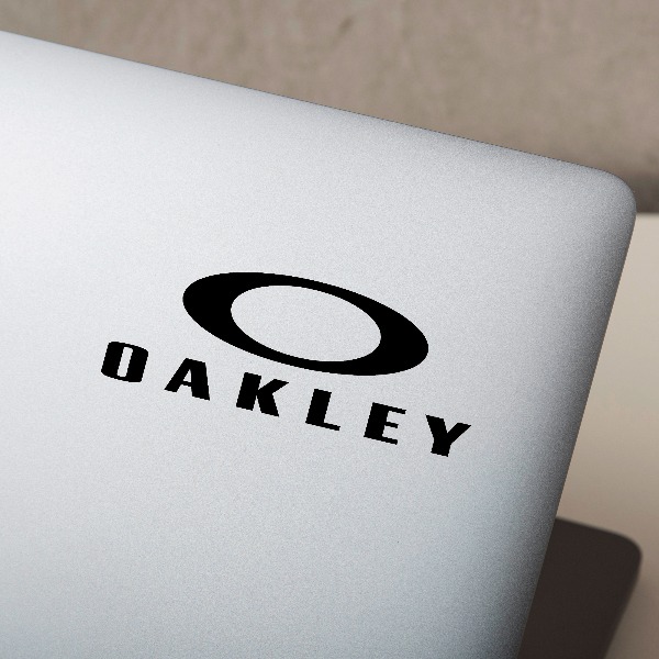 Pegatinas: Logotipo de Oakley en Ovalo