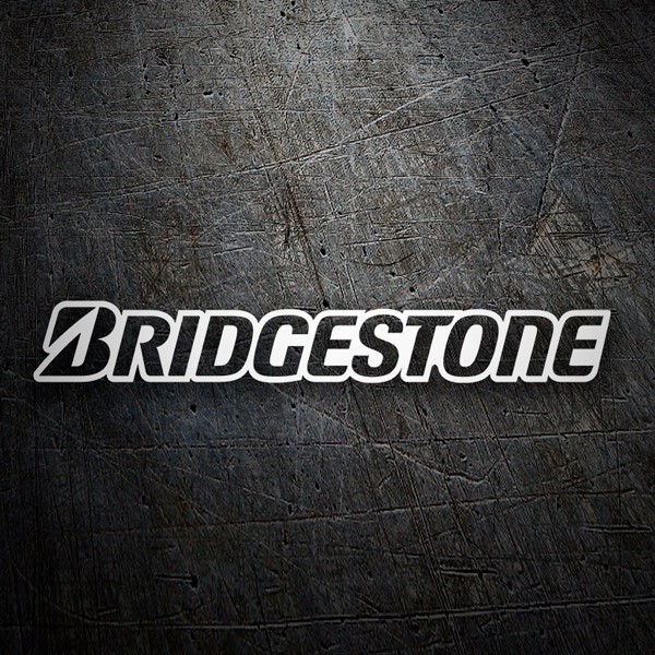 Pegatinas: Bridgestone con Logotipo Corporativo