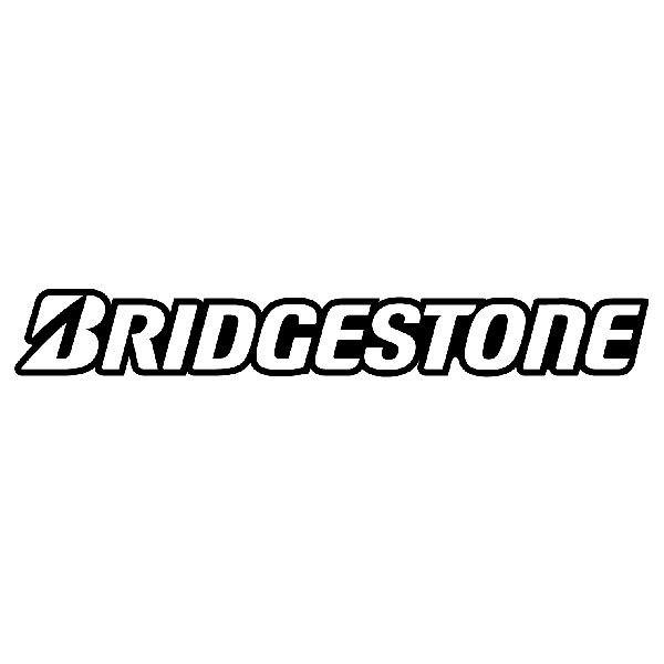 Pegatinas: Bridgestone con Logotipo Corporativo