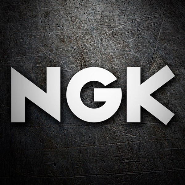 Pegatinas: Logo NGK