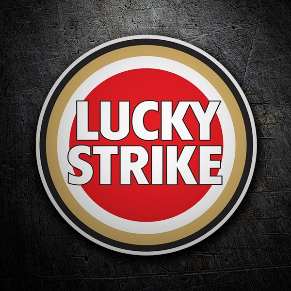 Pegatinas: Lucky Strike Color