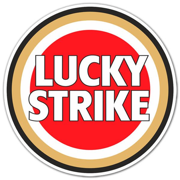 Pegatinas: Lucky Strike Color