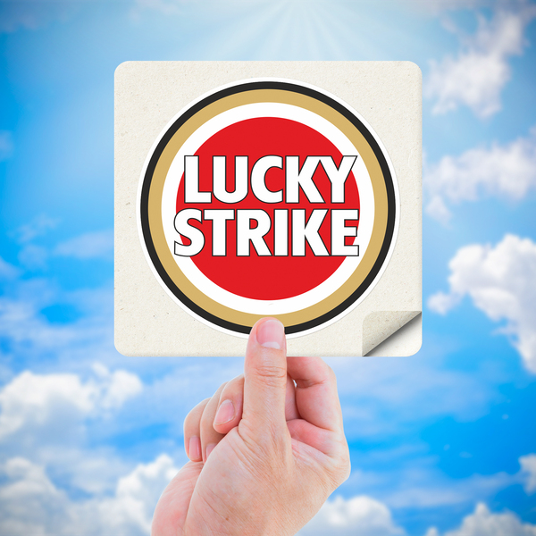 Pegatinas: Lucky Strike Color