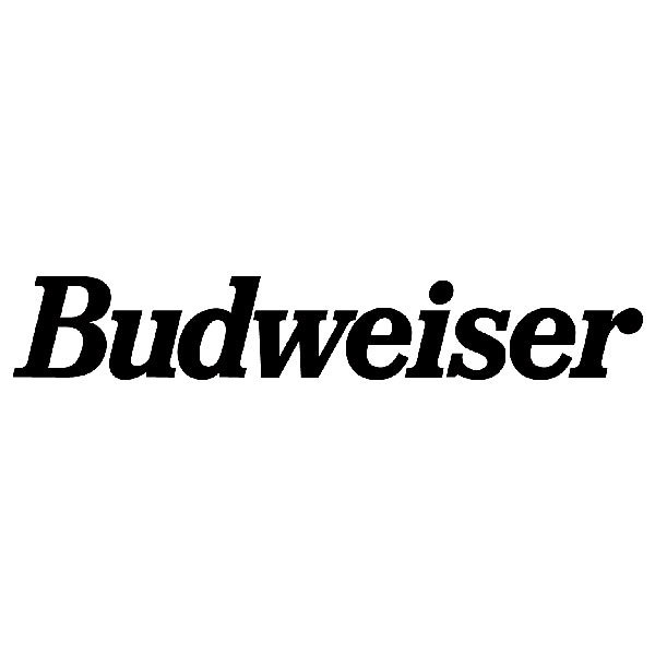 Pegatinas: Budweiser 1