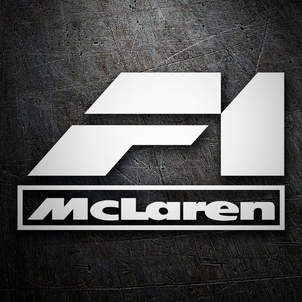 Pegatinas: Logotipo McLaren en Estilo Deportivo