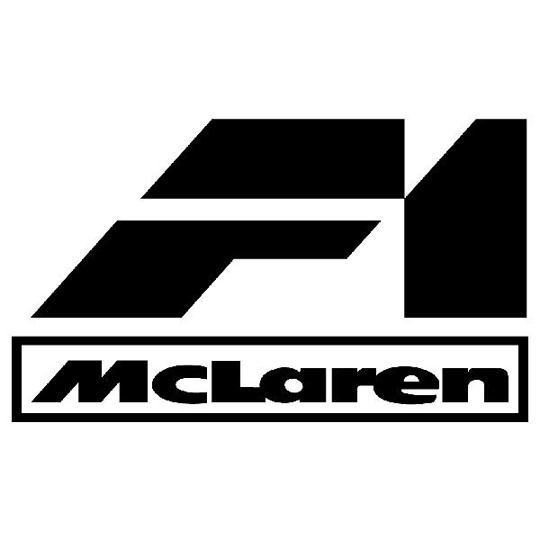 Pegatinas: Logotipo McLaren en Estilo Deportivo