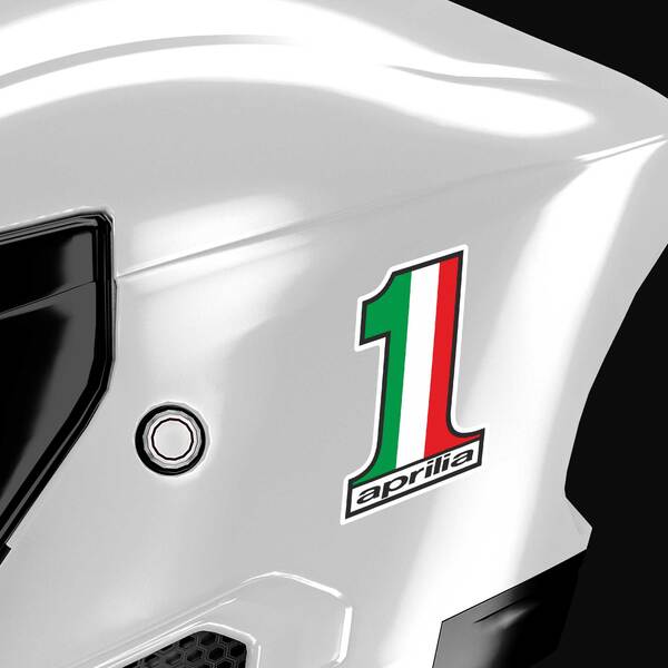 Pegatinas: Logo Aprilia N&uacute;mero 1
