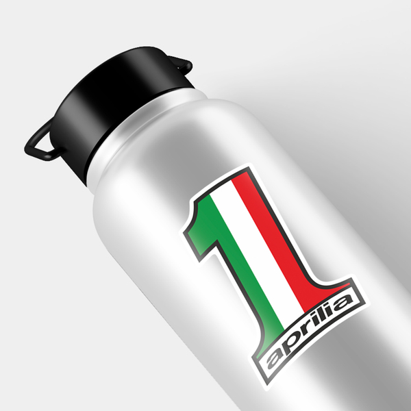 Pegatinas: Logo Aprilia N&uacute;mero 1