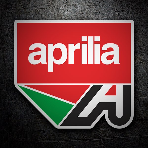 Pegatinas: Aprilia logo 2