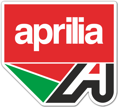 Pegatinas: Logo Aprilia AJ