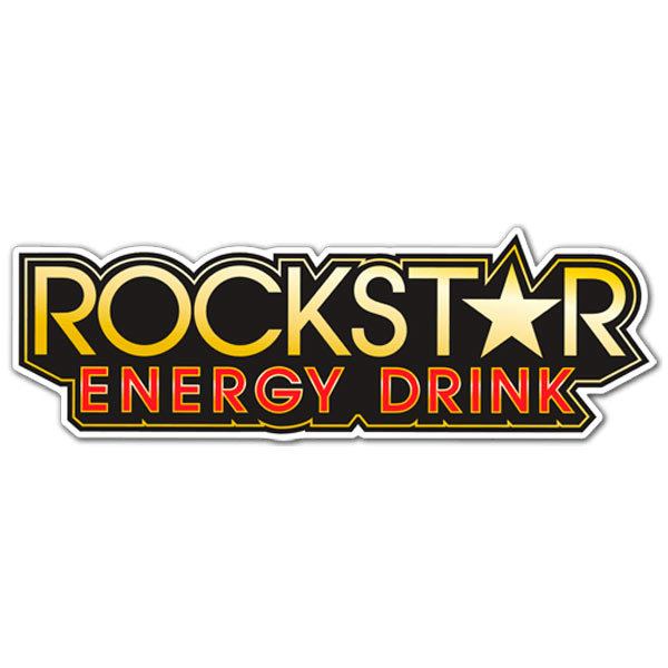 Pegatina Rockstar Drink | TeleAdhesivo.com