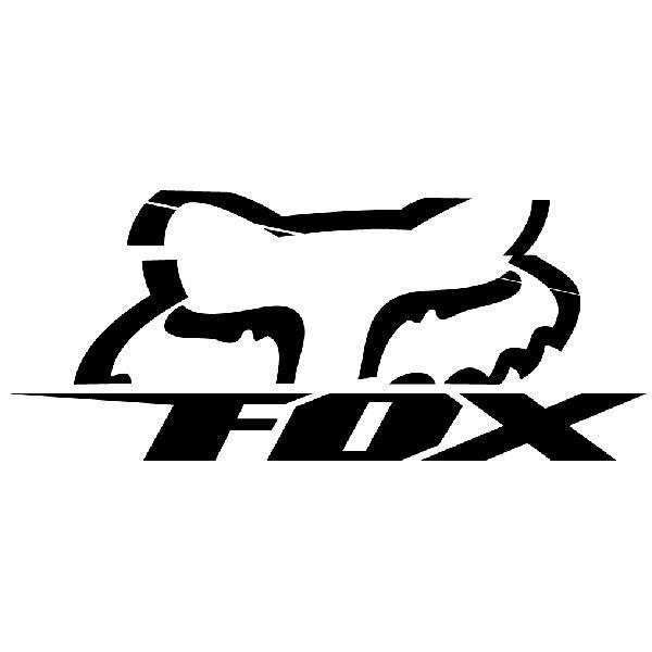 Pegatinas: Fox logo 1