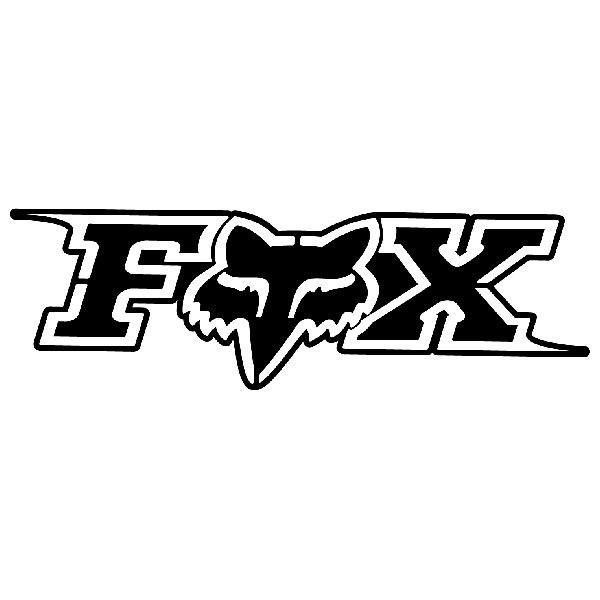 Pegatinas: Fox Logo 2