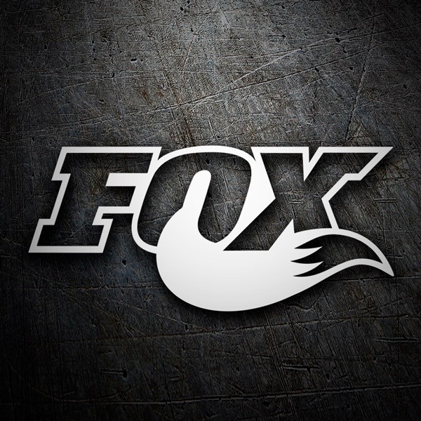 Pegatinas: Fox logo 3 0