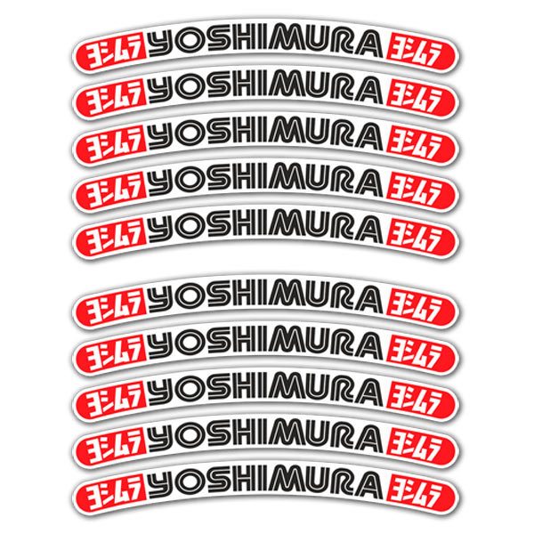 Pegatinas: Yoshimura llanta 10X