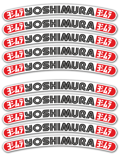 Pegatinas: Yoshimura llanta 10X