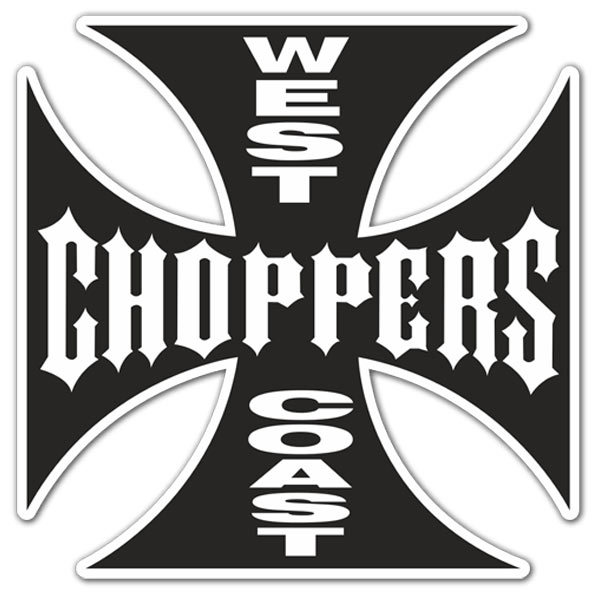 Pegatinas: West Choppers Coast 2