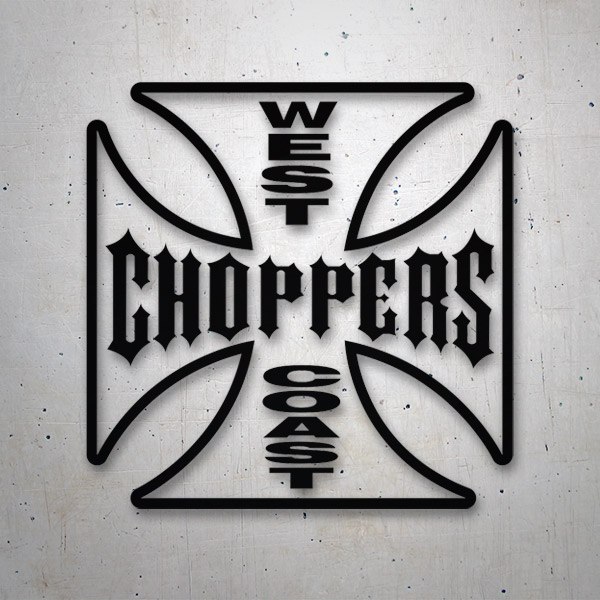 Pegatinas: West Choppers Coast 3