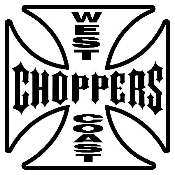 Pegatinas: West Choppers Coast 3