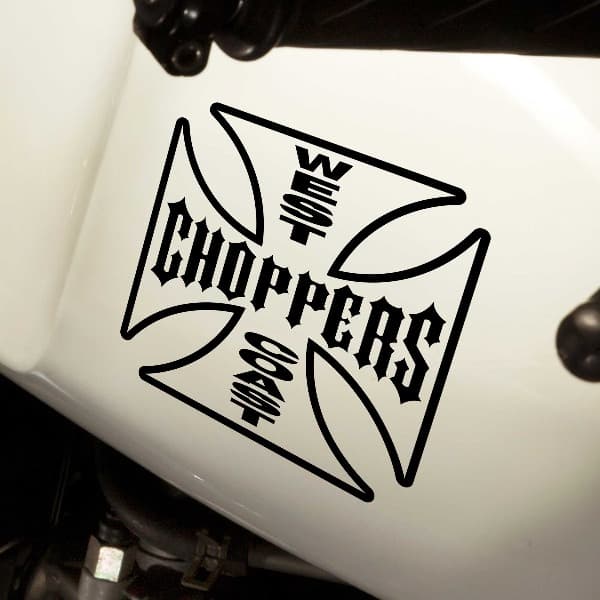 Pegatinas: West Choppers Coast 3