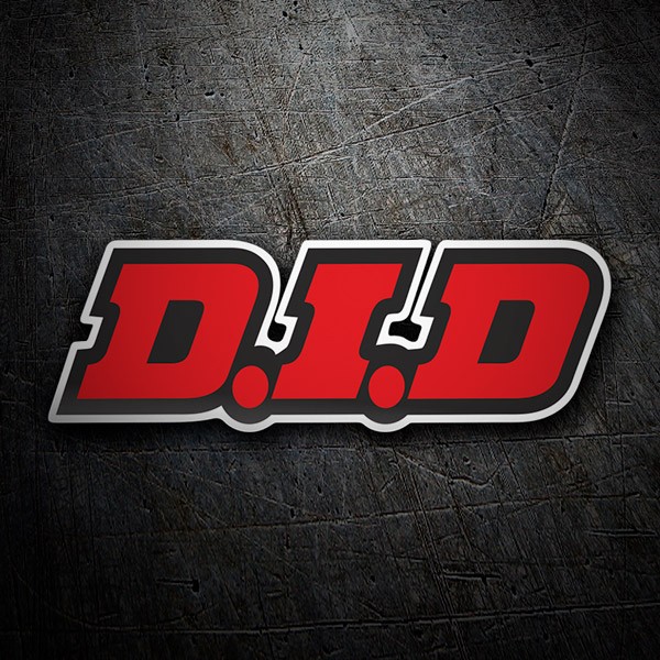 Pegatinas: Logo D.I.D color 1