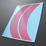 Pegatinas: Bandas llantas reflectantes 3 mm. 4
