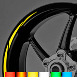 Pegatinas: Bandas llantas MotoGP Style 2 reflectante 3