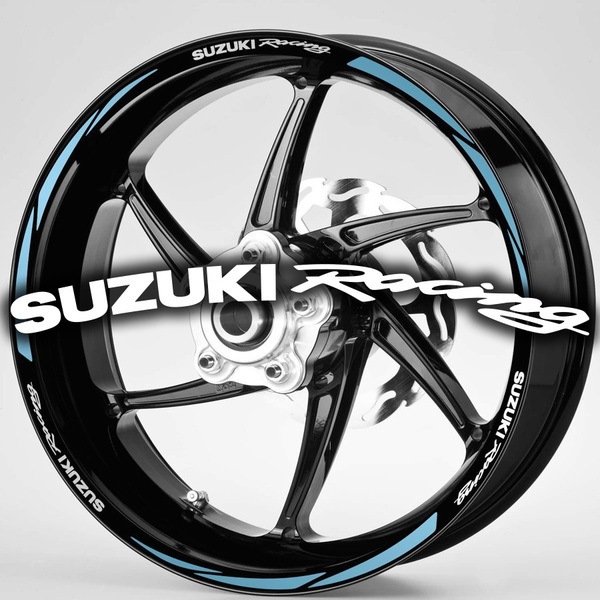 Pegatinas: Bandas llantas MotoGP Suzuki Racing