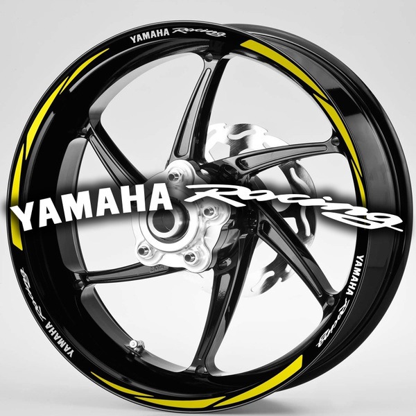 Pegatinas: Bandas llantas MotoGP Yamaha Racing 0
