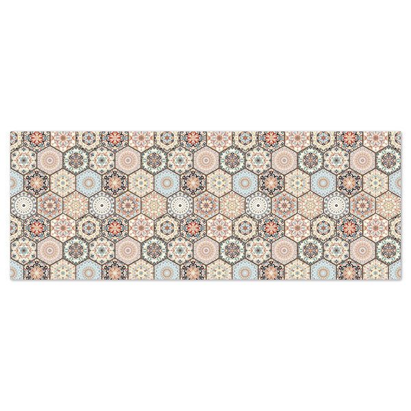 Vinilos Decorativos: Hexágonos pastel