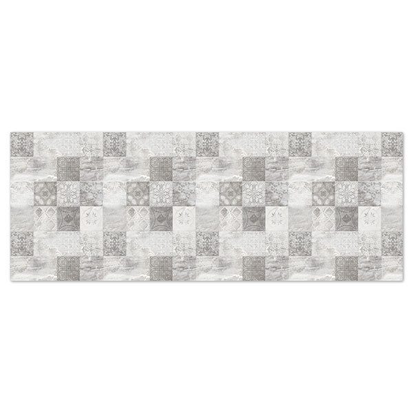 Vinilos Decorativos: Azulejos mosaico niebla