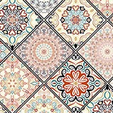 Vinilos Decorativos: Azulejos clásicos en colores pastel 3